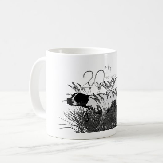 Mug du 20e anniversaire de PointerRescue (Devant gauche)