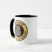 Mug du 50e anniversaire (Devant gauche)