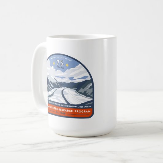 Mug du 75e anniversaire (Gilkey) (Devant gauche)
