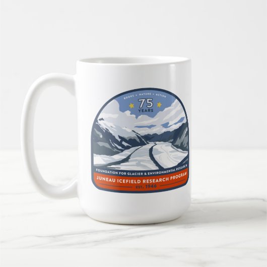 Mug du 75e anniversaire (Gilkey) (Gauche)