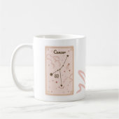 Mug du cancer astrologique, cancer Zodiac Mug du c (Gauche)