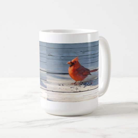 Mug du cardinal du pays (Devant droit)