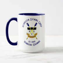 Mug du centre d'aviron Wilmington - Options multip
