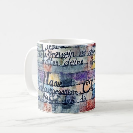 Mug Du chant des chansons, Klee (Devant gauche)