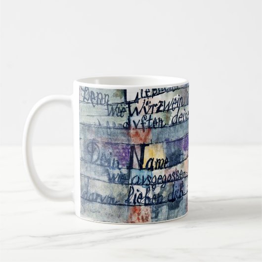 Mug Du chant des chansons, Klee (Gauche)