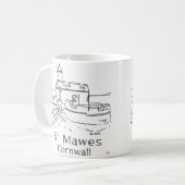 Mug du château de St Mawes (Devant gauche)