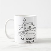 Mug du château de St Mawes (Gauche)