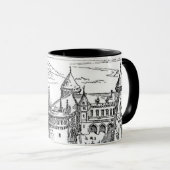 Mug du château médiéval (Devant droit)