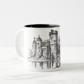 Mug du château médiéval (Devant gauche)