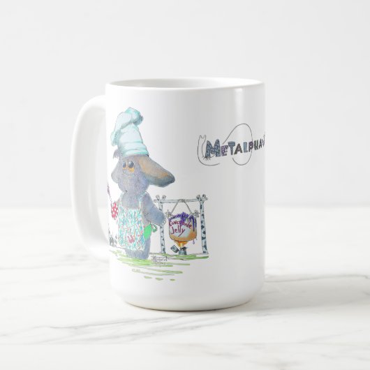 Mug du chef métalphanumérique (Devant gauche)