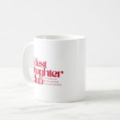 Mug du club de fille aînée (Devant gauche)