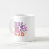 Mug du club d'infirmières cool (Devant gauche)