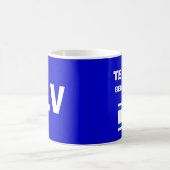 Mug du code de l'aéroport TLV Israël-Ben Gourion ( (Centre)