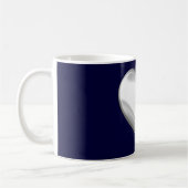 Mug du coeur blanc (Gauche)