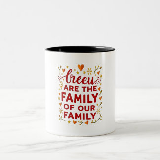 Mug du coeur de la famille