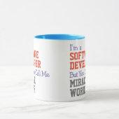 Mug du collaborateur Miracle Worker Software Devel (Centre)