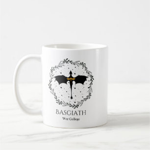 Mug du Collège Basgiath, livre de la quatrième Esc