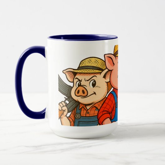 Mug du comité d'élevage de cochons pour les membre (Gauche)