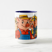 Mug du comité d'élevage de cochons pour les membre (Centre)