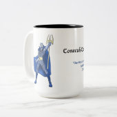 Mug du diable bleu (Devant gauche)