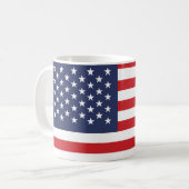 Mug du drapeau américain (Devant gauche)