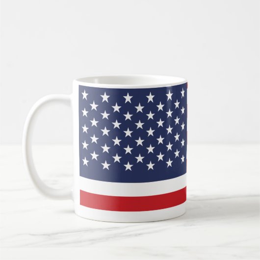 Mug du drapeau américain (Gauche)