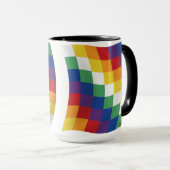 Mug du drapeau aymara (Devant droit)
