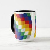 Mug du drapeau aymara (Devant gauche)