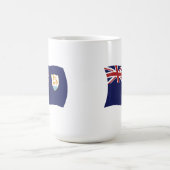 Mug du drapeau d'Anguilla (Centre)