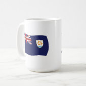 Mug du drapeau d'Anguilla (Devant gauche)