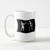 Mug du drapeau de Bartholomew Roberts (Gauche)