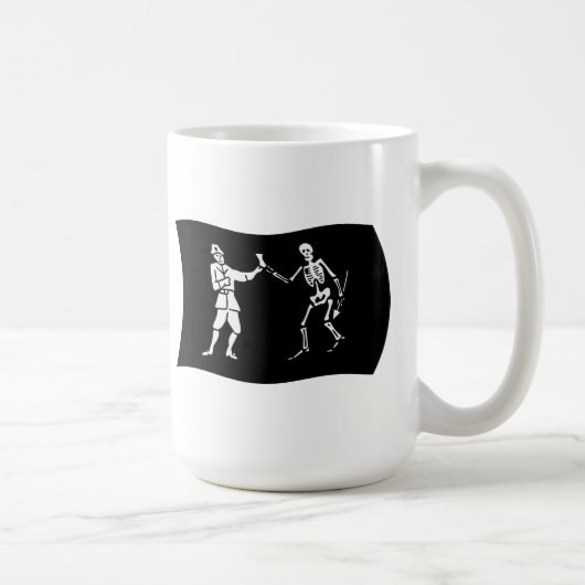 Mug du drapeau de Bartholomew Roberts (Droite)