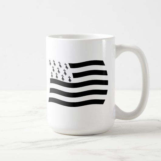 Mug du drapeau de Bretagne (Droite)