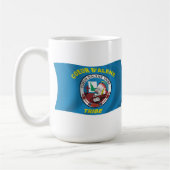 Mug du drapeau de Coeur d'Alene (Gauche)