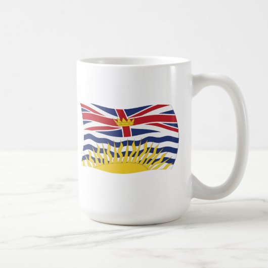 Mug du drapeau de la Colombie-Britannique (Droite)