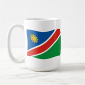 Mug du drapeau de la Namibie (Gauche)