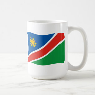 Mug du drapeau de la Namibie