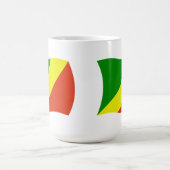 Mug du drapeau de la République du Congo (Centre)