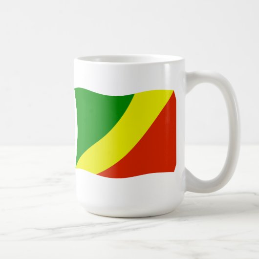 Mug du drapeau de la République du Congo (Droite)