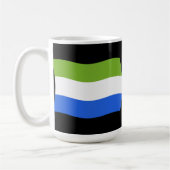 Mug du drapeau de la Sierra Leone (Gauche)