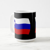 Mug du drapeau de la Slovénie (Devant gauche)