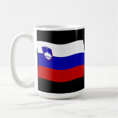 Mug du drapeau de la Slovénie (Gauche)