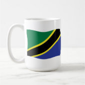 Mug du drapeau de la Tanzanie (Gauche)