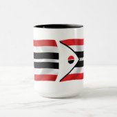 Mug du drapeau de la tribu Arapaho (Centre)