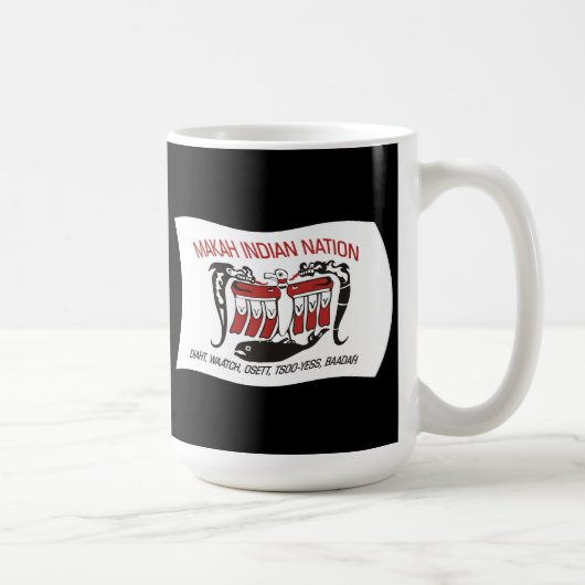 Mug du drapeau de la tribu Makah (Droite)