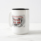 Mug du drapeau de la tribu Makah (Devant gauche)