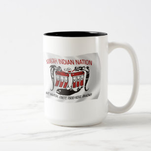 Mug du drapeau de la tribu Makah