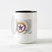Mug du drapeau de la tribu Wampanoag (Devant gauche)