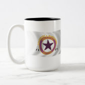 Mug du drapeau de la tribu Wampanoag (Gauche)