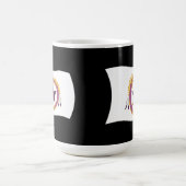Mug du drapeau de la tribu Wampanoag (Centre)